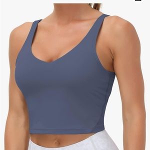 Blue Athletic Padded Tank (Similar to Lululemon Align Tank)/ Size 6 or M